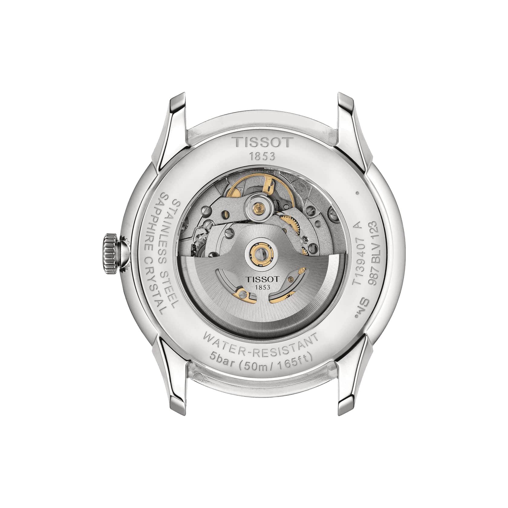 Tissot T1394071626100 мужские часы застежка крупным планом